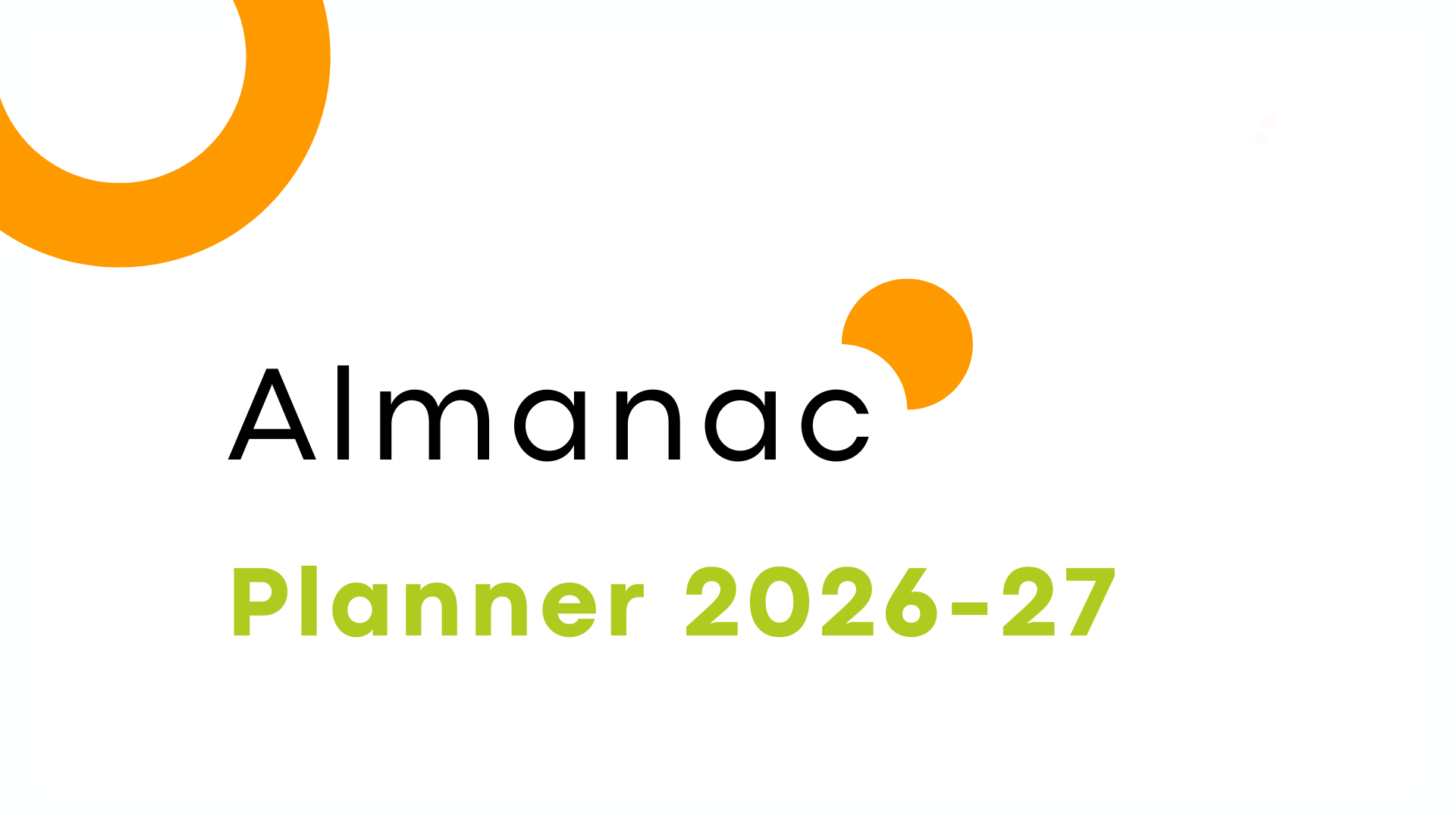 Almanac Planner